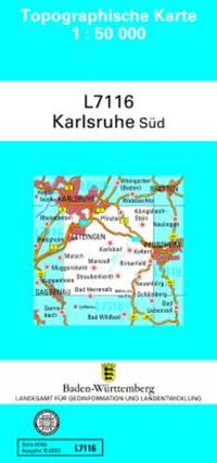 Vorderes Coverbild L7116 Karlsruhe Süd