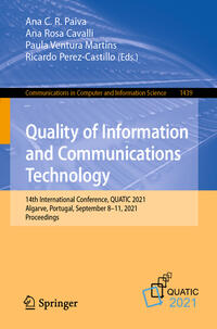 Vorderes Coverbild Quality of Information and Communications Technology