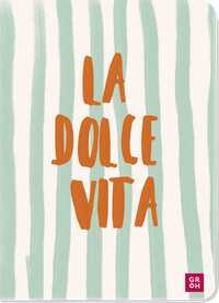 Vorderes Coverbild Notizheft Sonne Dolce Vita