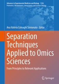 Vorderes Coverbild Separation Techniques Applied to Omics Sciences