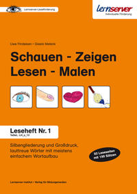 Vorderes Coverbild Leseheft 1: Schauen – Zeigen - Lesen – Malen