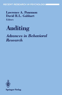 Vorderes Coverbild Auditing