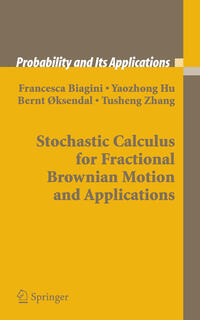 Vorderes Coverbild Stochastic Calculus for Fractional Brownian Motion and Applications
