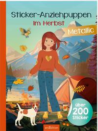 Vorderes Coverbild Sticker-Anziehpuppen Metallic – Im Herbst