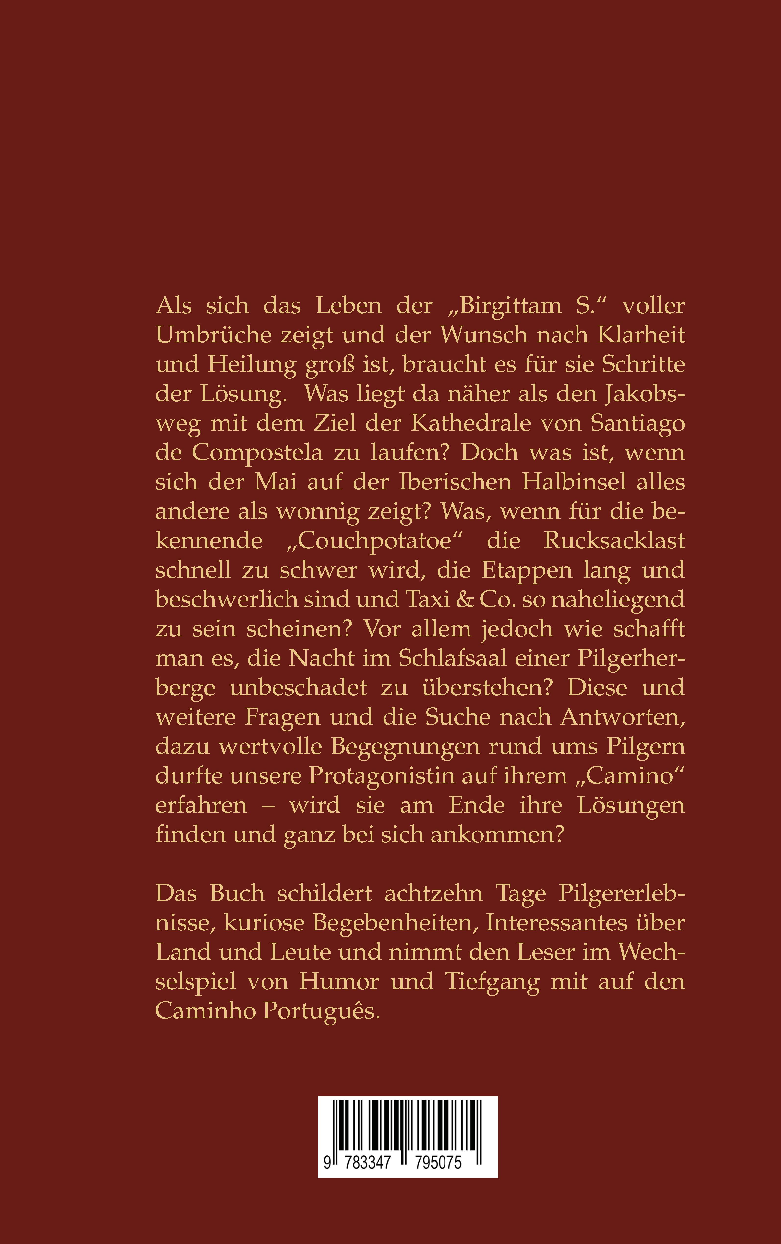 Rückseitencover Pilgern für Couchpotatoes