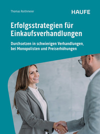 Vorderes Coverbild Erfolgsstrategien für Einkaufsverhandlungen