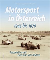 Vorderes Coverbild Motorsport in Österreich. 1945 bis 1970