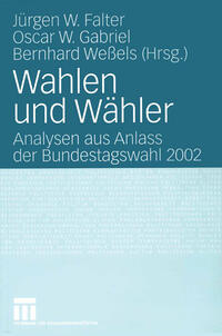 Vorderes Coverbild Wahlen und Wähler