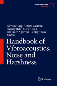 Vorderes Coverbild Handbook of Vibroacoustics, Noise and Harshness