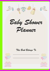 Vorderes Coverbild Baby Shower