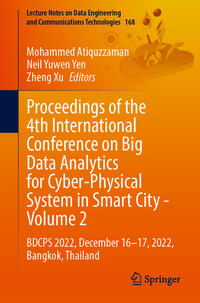 Vorderes Coverbild Proceedings of the 4th International Conference on Big Data Analytics for Cyber-Physical System in Smart City - Volume 2