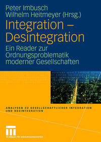 Vorderes Coverbild Integration - Desintegration