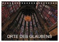 Vorderes Coverbild Orte des Glaubens (Tischkalender 2026 DIN A5 quer), CALVENDO Monatskalender
