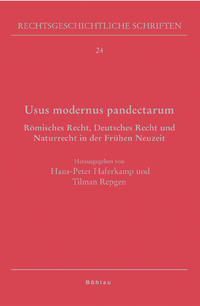 Vorderes Coverbild Usus modernus pandectarum