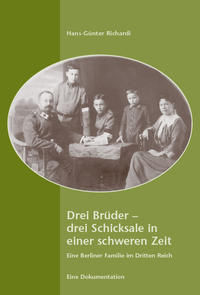 Vorderes Coverbild Drei Brüder – drei Schicksale in einer schweren Zeit