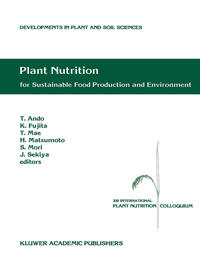 Vorderes Coverbild Plant Nutrition for Sustainable Food Production and Environment