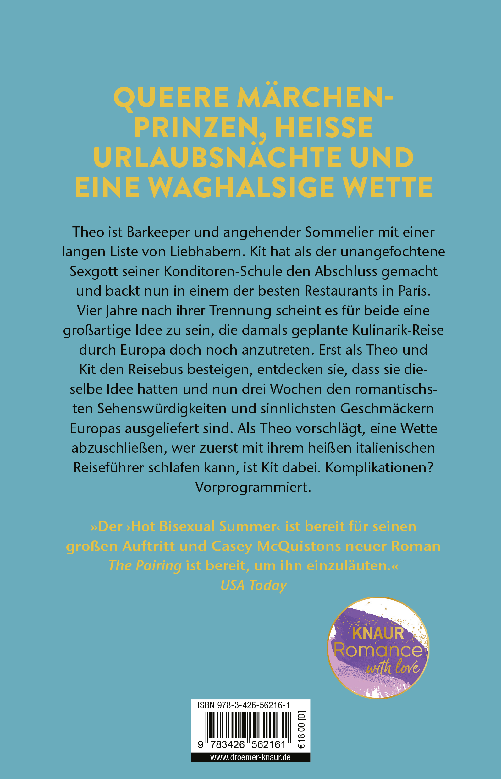 Rückseitencover The Pairing