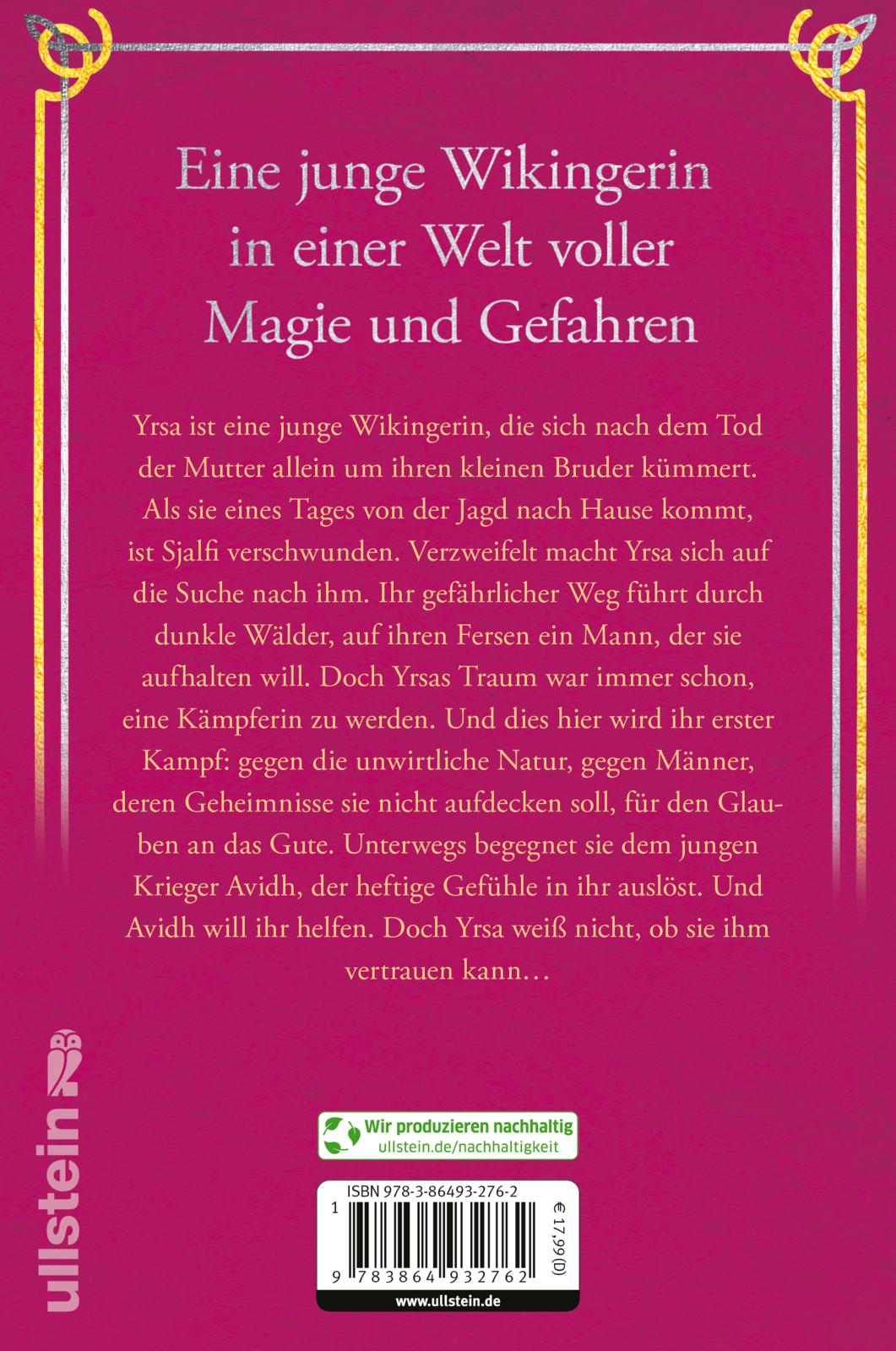 Rückseitencover Yrsa. Journey of Fate (Yrsa. Eine Wikingerin 1)