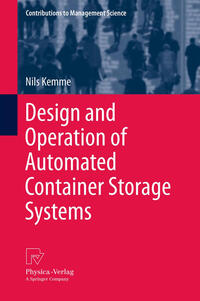 Vorderes Coverbild Design and Operation of Automated Container Storage Systems