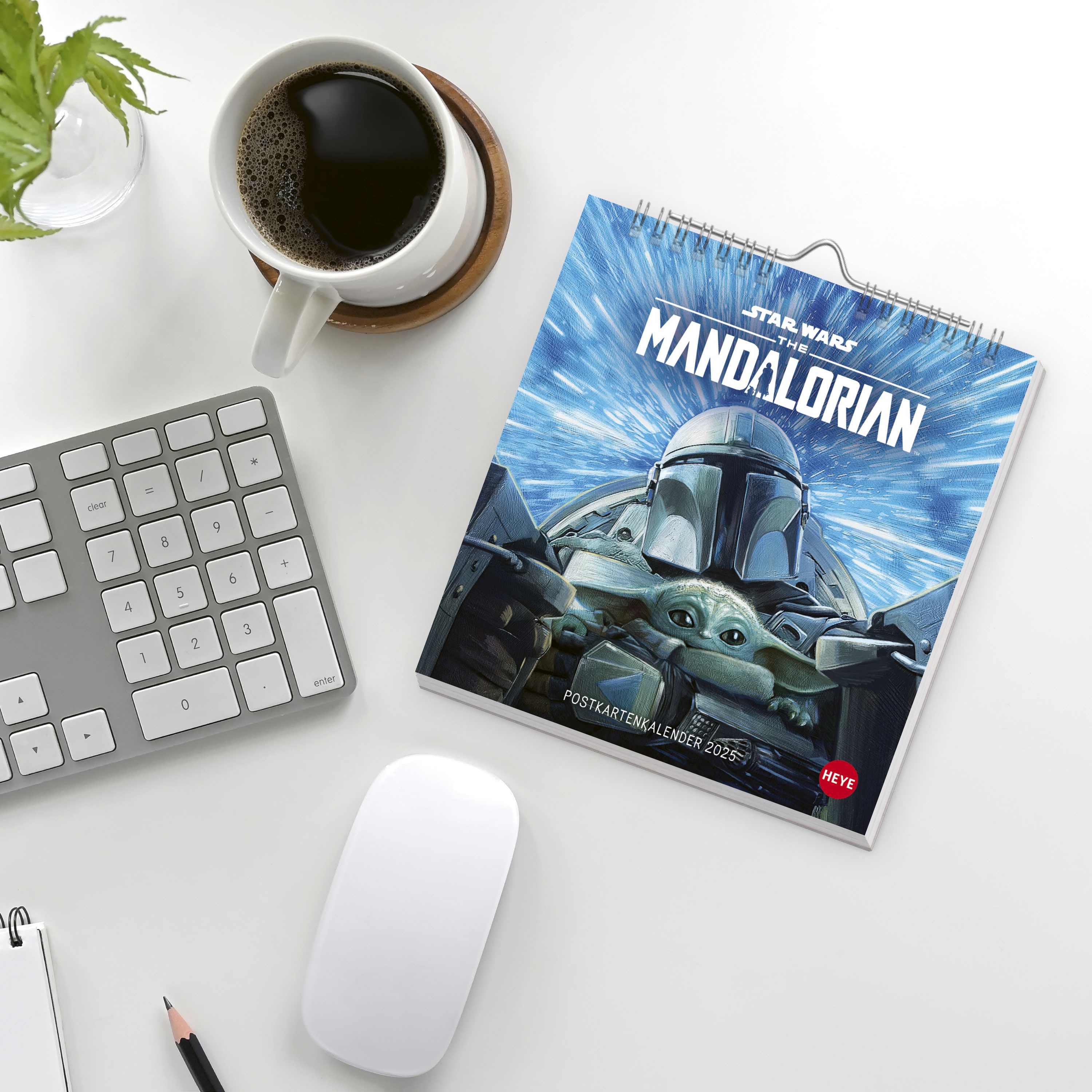 Anderes Coverbild The Mandalorian Postkartenkalender 2025