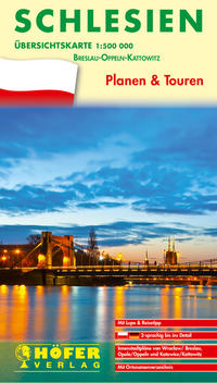 Vorderes Coverbild Übersichtskarte Schlesien - PL 111