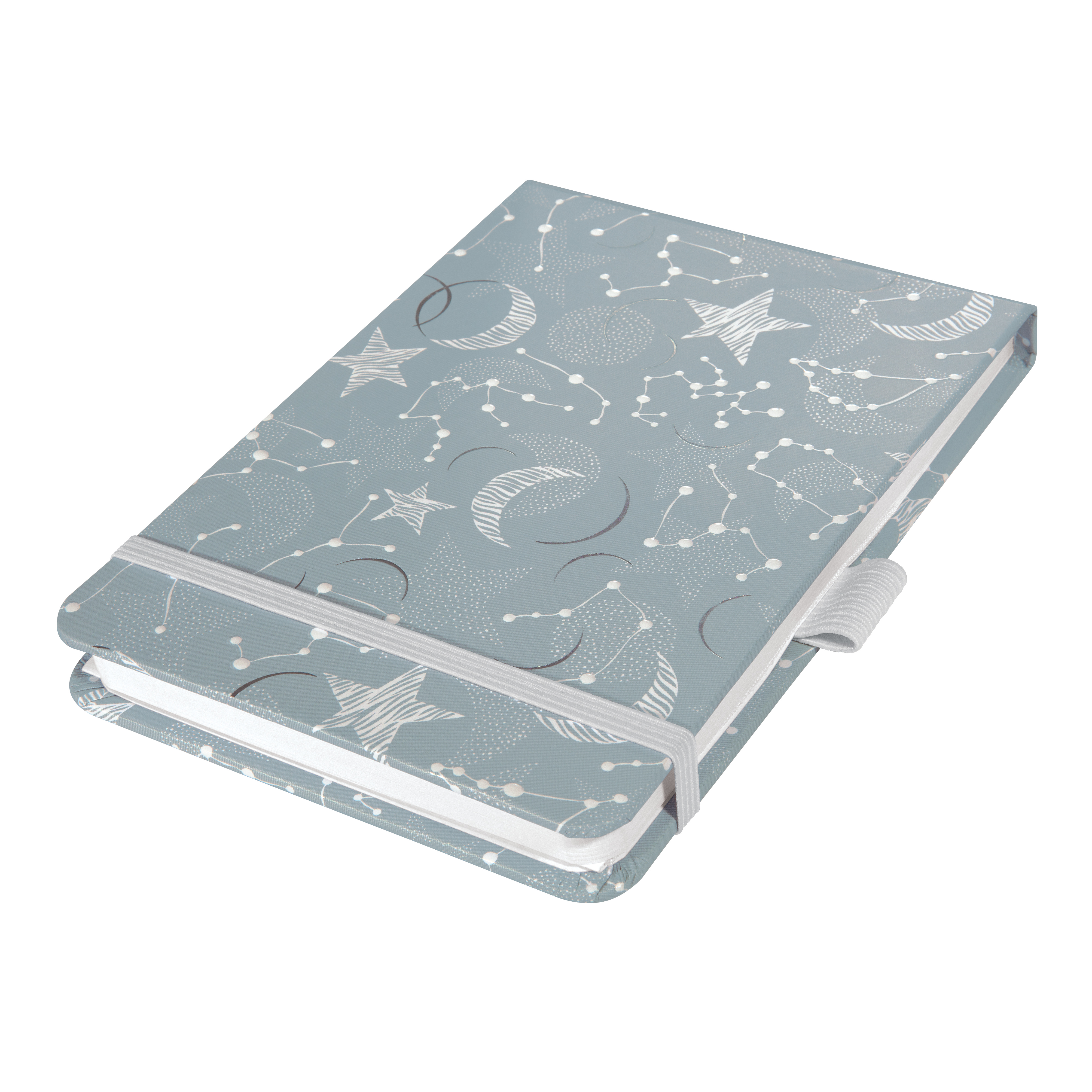 Anderes Coverbild SIGEL JN348 Notizblock Jolie, A6+, dotted, grau, weiß