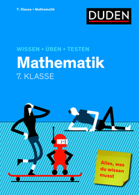 Vorderes Coverbild Wissen – Üben – Testen: Mathematik 7. Klasse