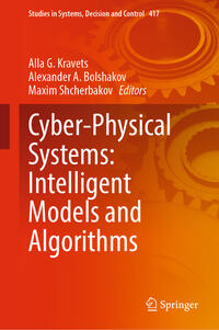 Vorderes Coverbild Cyber-Physical Systems: Intelligent Models and Algorithms