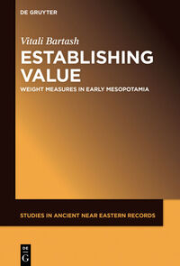 Vorderes Coverbild Establishing Value