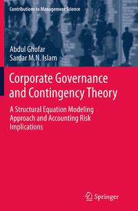 Vorderes Coverbild Corporate Governance and Contingency Theory