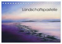 Vorderes Coverbild Landschaftspastelle (Tischkalender 2025 DIN A5 quer), CALVENDO Monatskalender