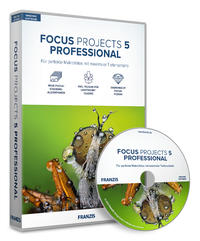 Vorderes Coverbild FRANZIS 70819 - FOCUS projects 5 professional (Win)