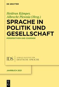 Vorderes Coverbild Sprache in Politik und Gesellschaft
