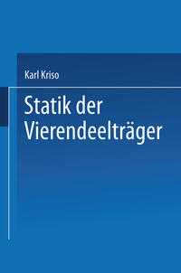 Vorderes Coverbild Statik der Vierendeelträger