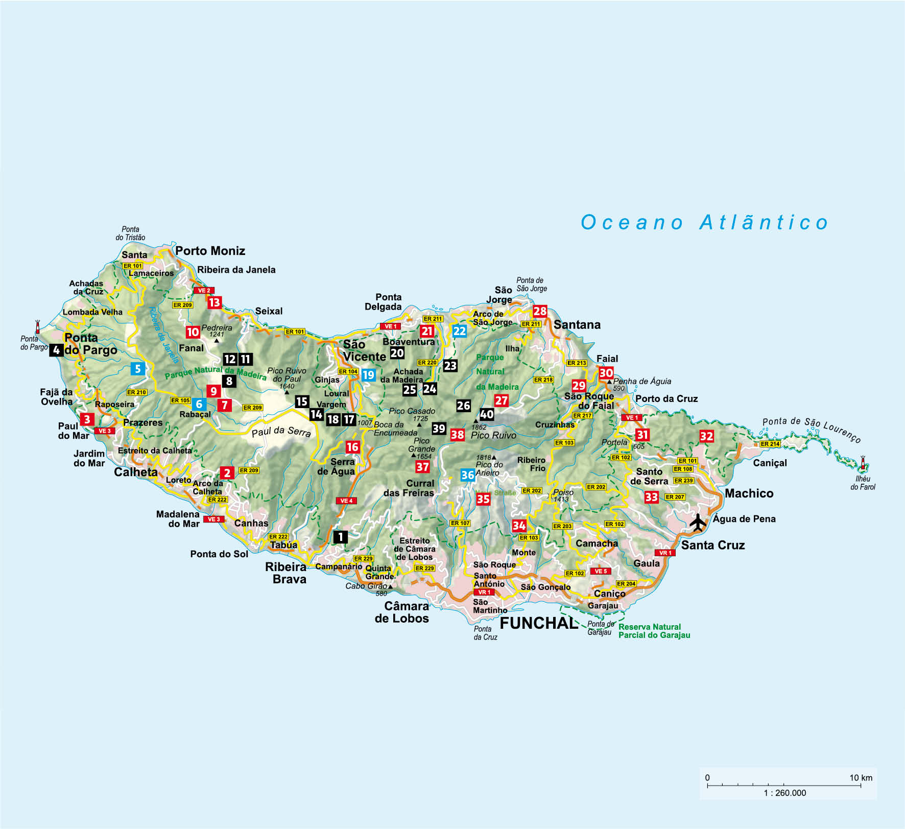 Beispielinhalt (Bild) Wilde Wege Madeira