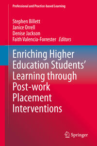 Vorderes Coverbild Enriching Higher Education Students' Learning through Post-work Placement Interventions