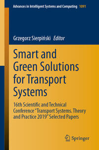 Vorderes Coverbild Smart and Green Solutions for Transport Systems