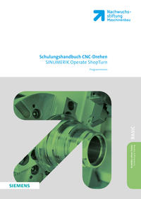 Vorderes Coverbild Schulungshandbuch CNC-Drehen