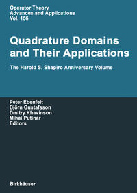 Vorderes Coverbild Quadrature Domains and Their Applications