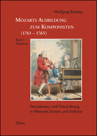 Vorderes Coverbild Mozarts Ausbildung zum Komponisten (1761-1765)