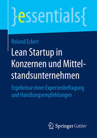 Vorderes Coverbild Lean Startup in Konzernen und Mittelstandsunternehmen