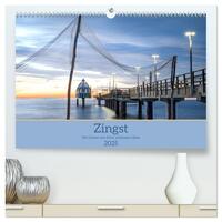 Vorderes Coverbild Zingst - die Ostsee von ihrer schönsten Seite (hochwertiger Premium Wandkalender 2025 DIN A2 quer), Kunstdruck in Hochglanz