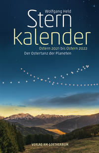 Vorderes Coverbild Sternkalender Ostern 2021 bis Ostern 2022
