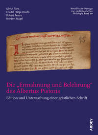Vorderes Coverbild Die „Ermahnung und Belehrung“ des Albertus Pistoris