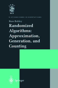 Vorderes Coverbild Randomized Algorithms: Approximation, Generation, and Counting