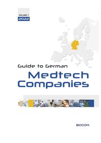 Vorderes Coverbild 7th Guide to German Medtech Companies 2022