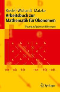 Vorderes Coverbild Arbeitsbuch zur Mathematik für Ökonomen