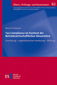 Vorderes Coverbild Tax Compliance im Kontext der Betriebswirtschaftlichen Steuerlehre