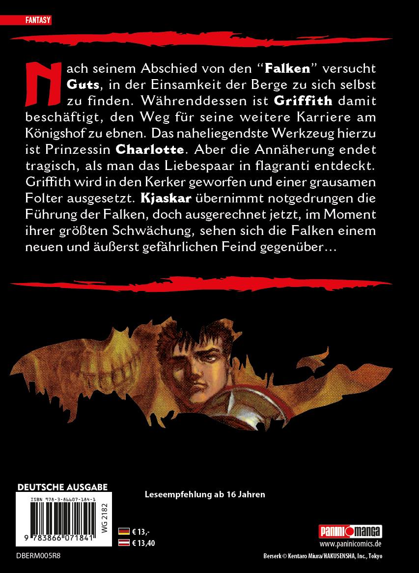 Rückseitencover Berserk Max 05