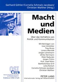 Vorderes Coverbild Macht und Medien